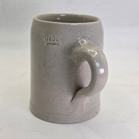 Hofbräuhaus München Beer Mug 0.25L HB Crown Logo Stoneware Germany - Picture 3 of 13